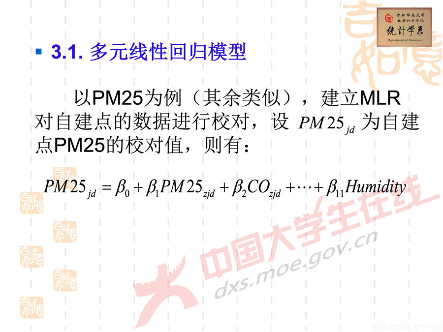 2019全國大學生數學建模競賽講評：空氣質量數據的校準
